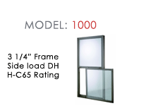 1000 Sideload Double Hung